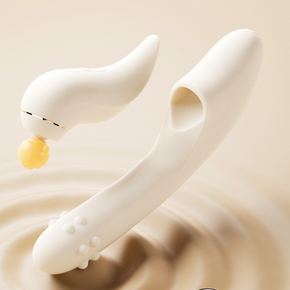 Svakom Thrusting Beaded Vibrator with Pulsating Stimulator