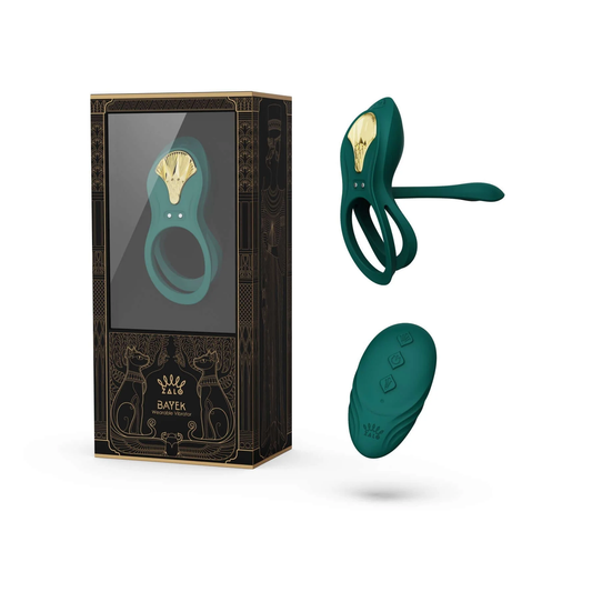 ZALO Bayek Smart Dual Stimulation Couples Ring App Control