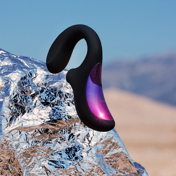 LELO ENIGMA Rechargeable Silicone Dual Stimulation Pressure Wave Vibrator