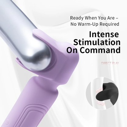 roomfun Sex Toys – Forced climax AV vibrator 2.0 for male (QS-042)