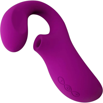 LELO ENIGMA Rechargeable Silicone Dual Stimulation Pressure Wave Vibrator