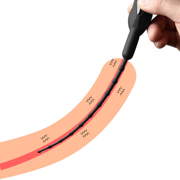 JEUSN Urethral Orgasm 10 Frequency Vibrating Urethral Sound Urethral Plug Urinary Dilator Urethra Masturbation Rod Sex Toy for Men