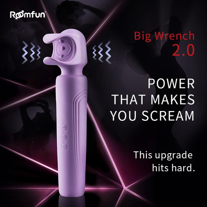 roomfun Sex Toys – Forced climax AV vibrator 2.0 for male (QS-042)