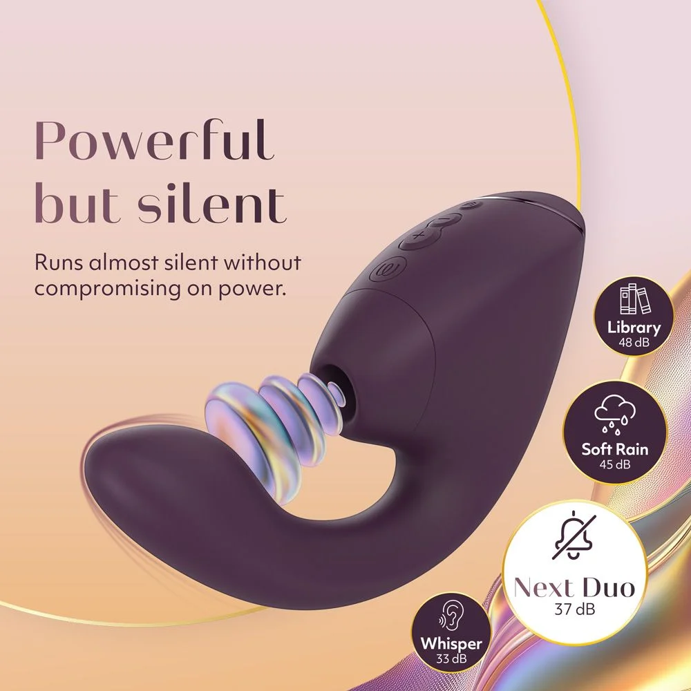 Womanizer Next Duo 3D Pleasure Air Dual Stimulator