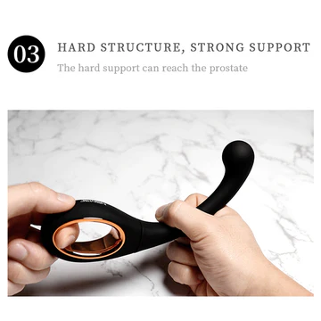 JEUSN Male Manual Prostate Massager Anal Dildo Butt Plug Manual Prostate Orgasm