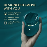 Blush Collection | Riana Silicone Clitoral Stimulator With 'AutoRub' Technology – In Dark Teal
