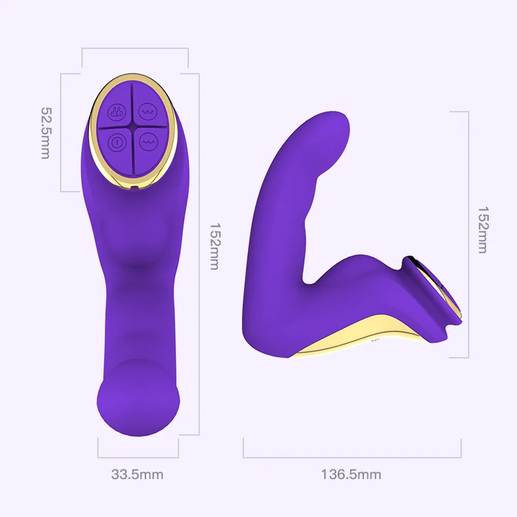 Leten Finger Massager G-spot Orgasm Vibrator