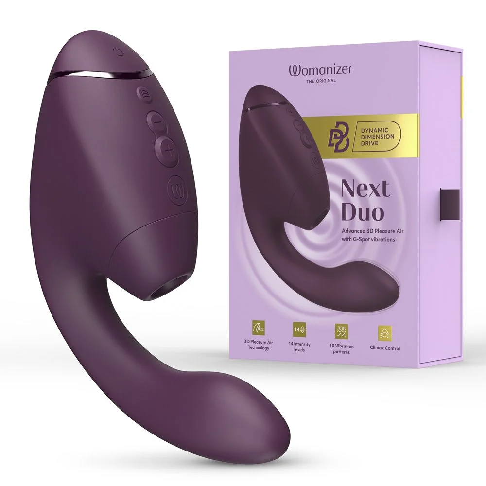 Womanizer Next Duo 3D Pleasure Air Dual Stimulator