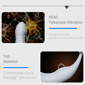 JEUSN Telescopic vibration electric Prostate Massager