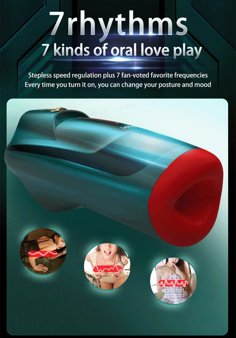 Leten Blowjob III – Automatic Telescopic Stroker 300 Times Per Minute