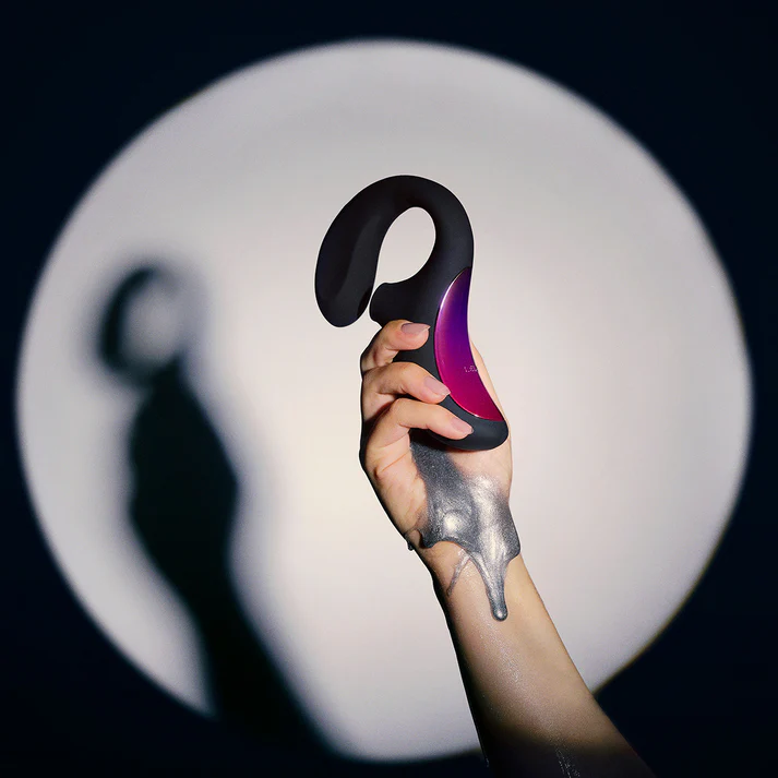 LELO ENIGMA Rechargeable Silicone Dual Stimulation Pressure Wave Vibrator