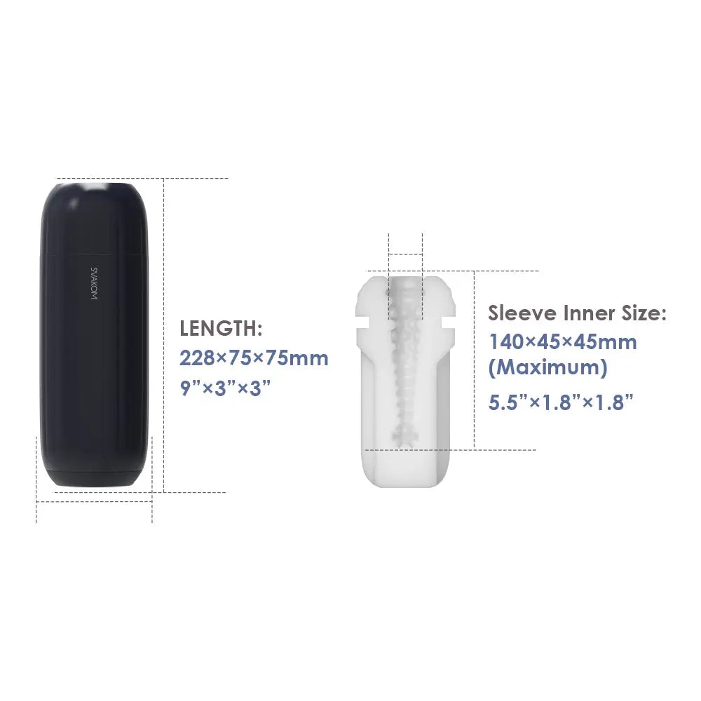 SVAKOM SAM NEO 2 PRO Heating, Sucking & Vibrating Masturbator