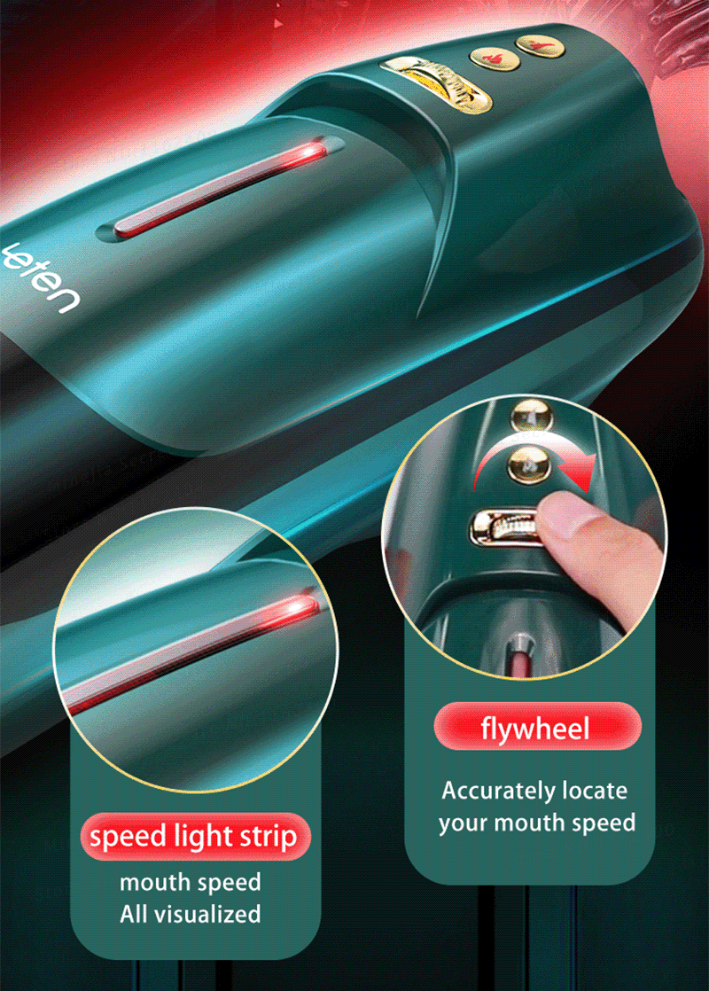 Leten Blowjob III – Automatic Telescopic Stroker 300 Times Per Minute