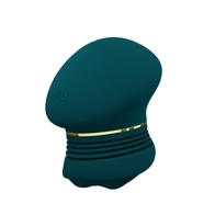 Blush Collection | Riana Silicone Clitoral Stimulator With 'AutoRub' Technology – In Dark Teal