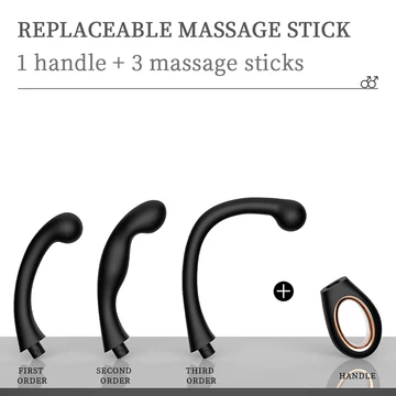 JEUSN Male Manual Prostate Massager Anal Dildo Butt Plug Manual Prostate Orgasm
