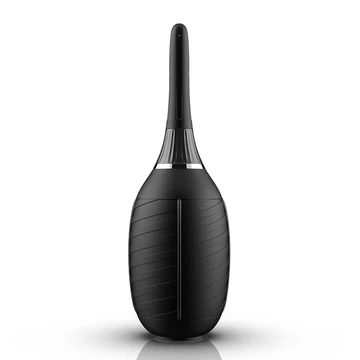 JEUSN ANAL IRRIGATOR Silicone douche enema syringe shower cleaning head anal beads butt plug attachment nozzle tip
