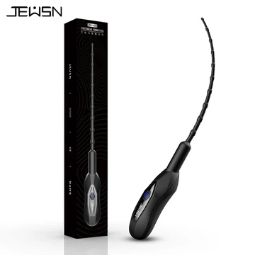 JEUSN Urethral Orgasm 10 Frequency Vibrating Urethral Sound Urethral Plug Urinary Dilator Urethra Masturbation Rod Sex Toy for Men