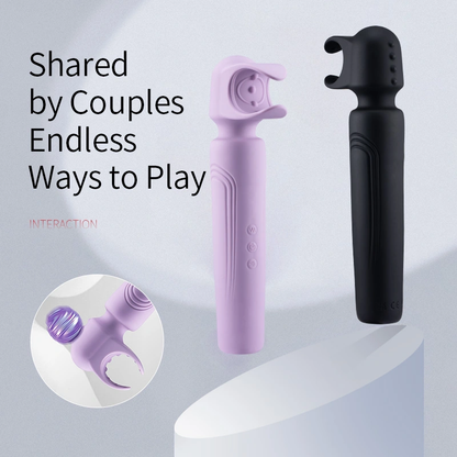 roomfun Sex Toys – Forced climax AV vibrator 2.0 for male (QS-042)