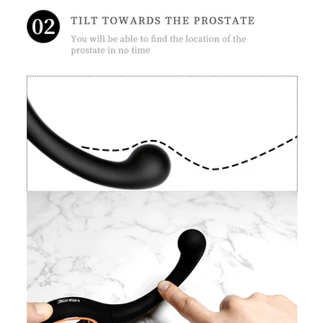 JEUSN Male Manual Prostate Massager Anal Dildo Butt Plug Manual Prostate Orgasm