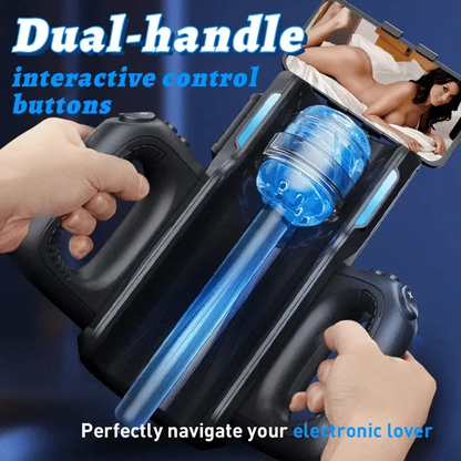Leten Thrusting-PRO 12cm Thrusting High Speed Male Masturbator